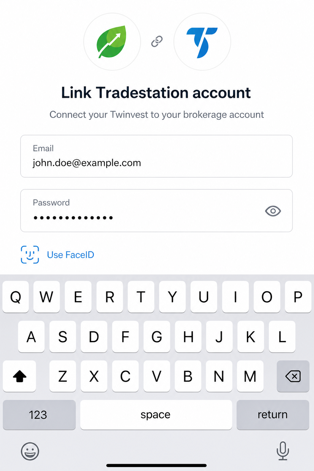 Link TradeStation account